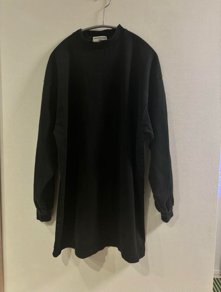 balenciaga バックラベル　ロンT balenciaga バックラベル ロングスリーブ ロンT - ARCHIVESTOCK