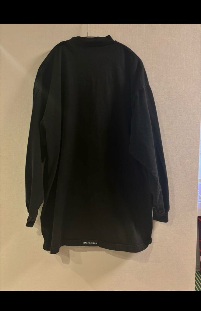 balenciaga バックラベル　ロンT balenciaga バックラベル ロングスリーブ ロンT - ARCHIVESTOCK