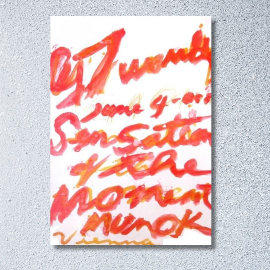 cy twombly サイトゥオンブリー 展覧会 ポスター CY TWOMBLYサイトゥオンブリー 展覧会ポスター - ARCHIVESTOCK