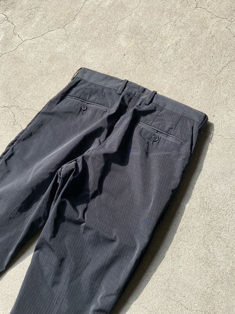 MARNI 09SS ARCHIVE BLACK STRIPE SLACKS MARNI 09SS ARCHIVE BLACK STRIPE SLACKS