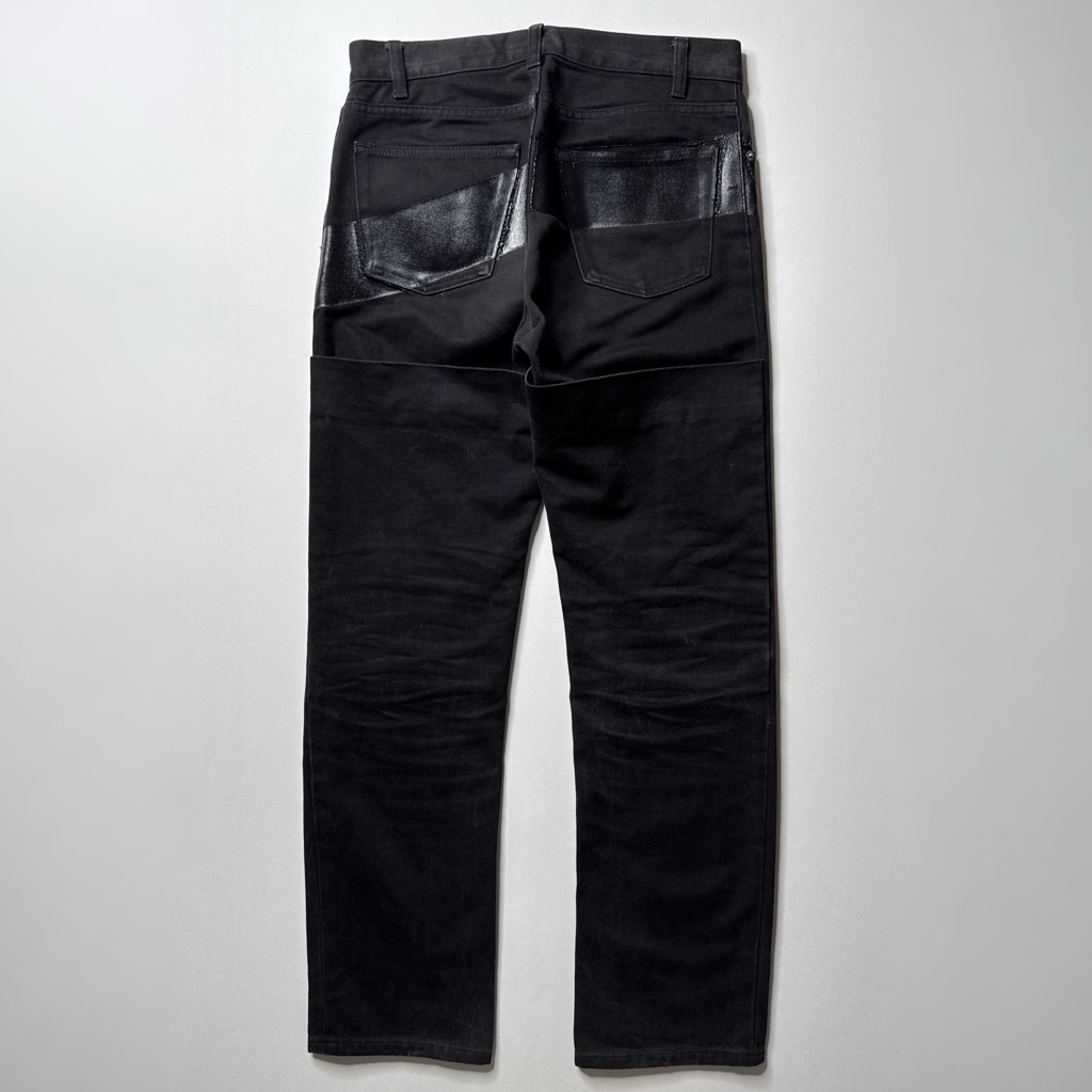 HELMUT LANG 1997年 ラバーコーティングパンツ　本人期　レア Archive】HELMUT LANG 99aw 本人期ボンテージカーゴパンツ