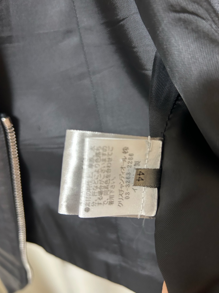 dior homme ディオールオム　エディ期　レザーベスト　44 アーカイブ dior homme ディオールオム エディ期 レザーベスト ジレ44 アーカイブ