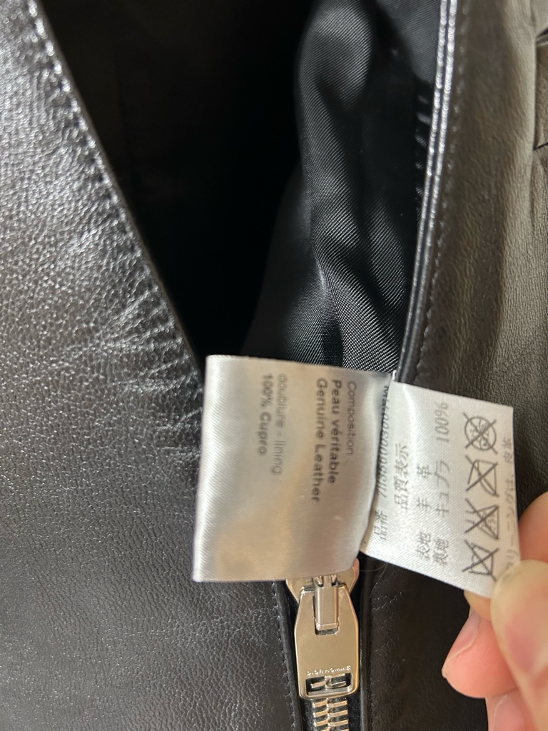 dior homme ディオールオム エディ期 レザーベスト ジレ44 アーカイブ