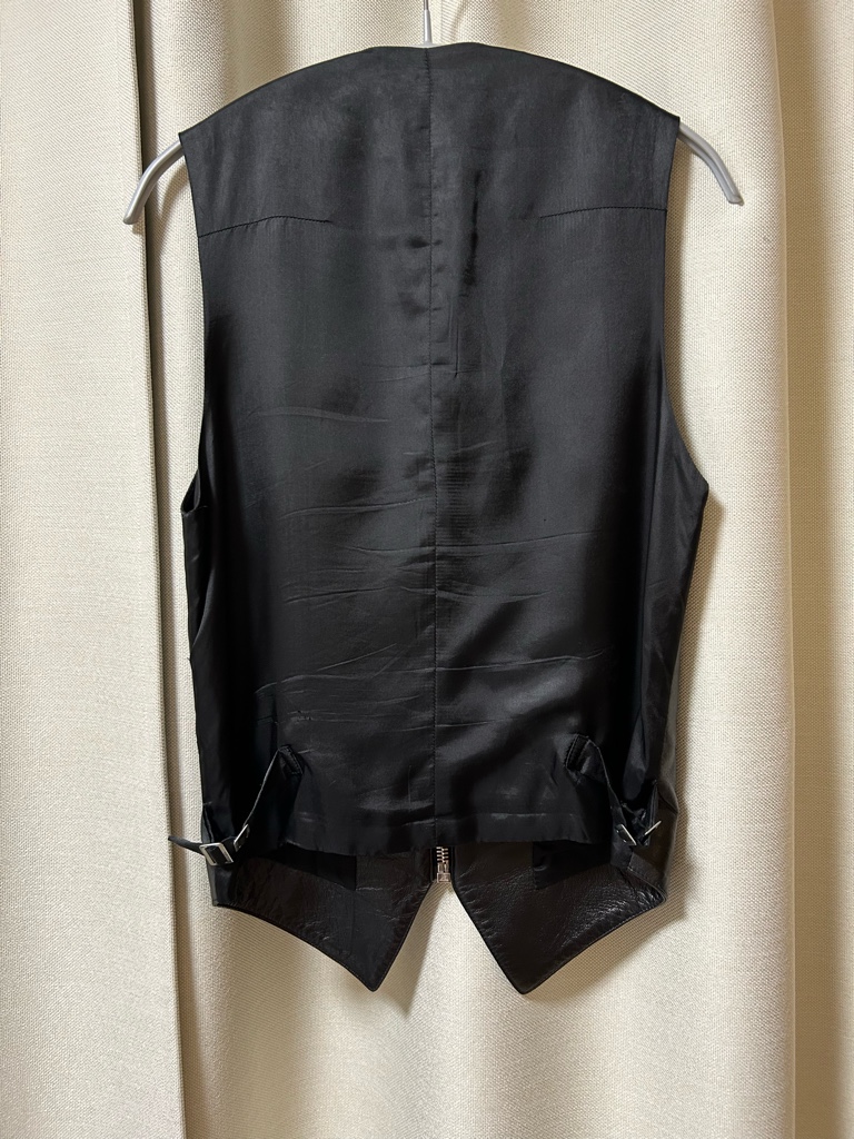 dior homme ディオールオム レザーベスト ジレ44 アーカイブ  