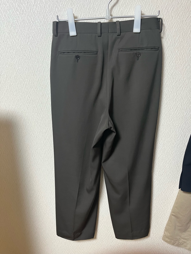 AURALEE 2タック パンツ 23aw ダークブラウン 3(s) - ARCHIVESTOCK