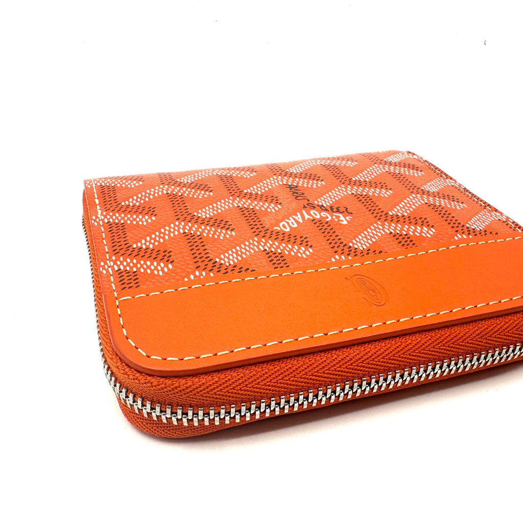 Goyard マティニョン PM ウォレット 二つ折り財布オレンジ