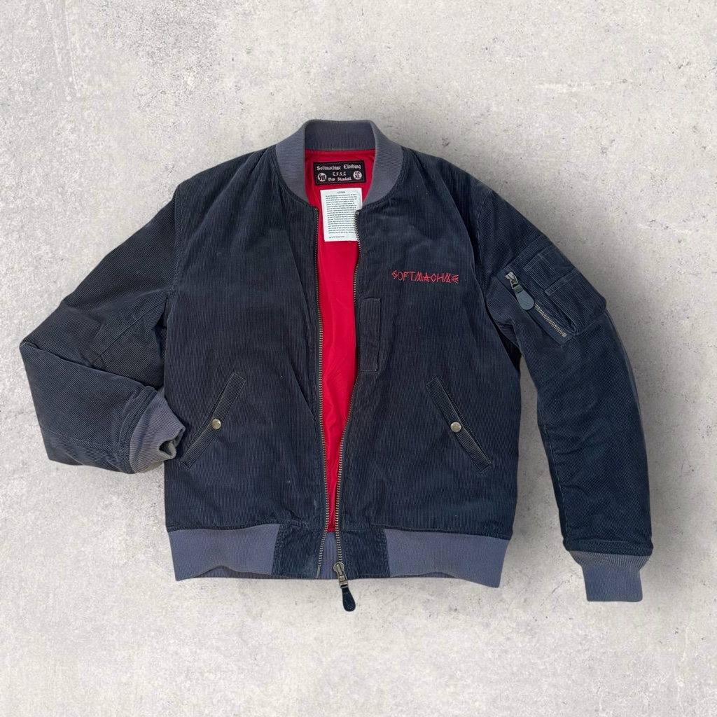 SOFTMACHINE ソフトマシーン MA-1 ジャケット コーデュロイ JACKET