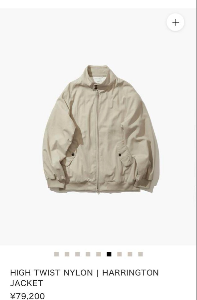 ATON Harrington Jacket 25ss - ARCHIVESTOCK