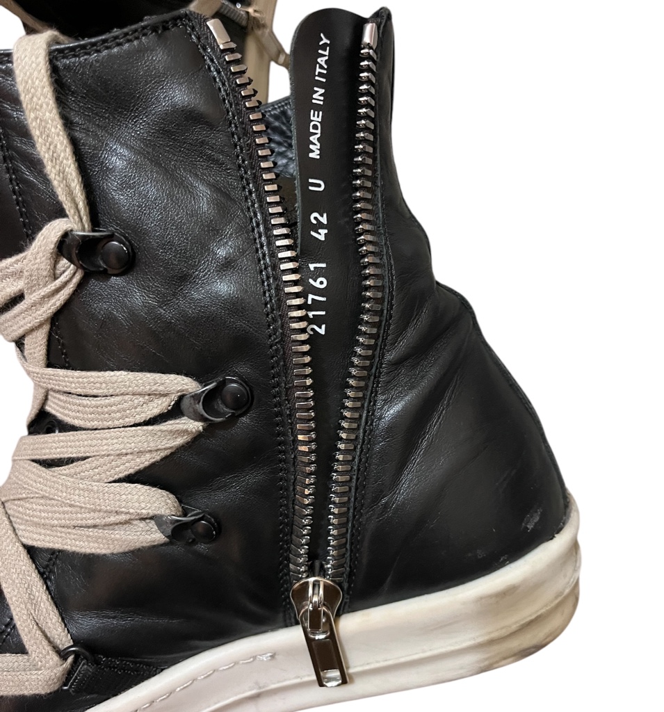 rick owens 20ss megalace ramones