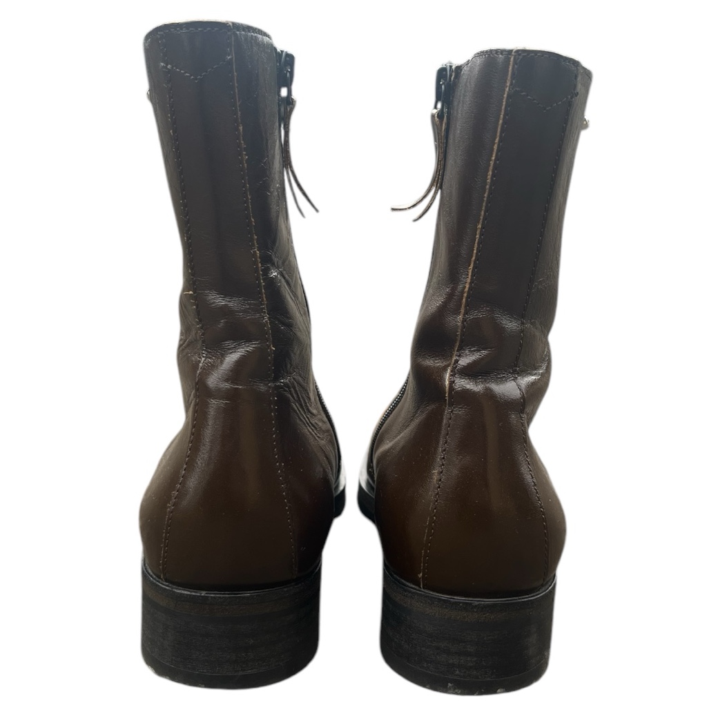 our legacy camion boots Olive leather 40 アワーレガシー カミオン