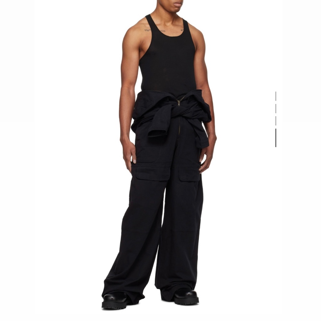 Entire Studios Black Militia Jumpsuit Entire Studios