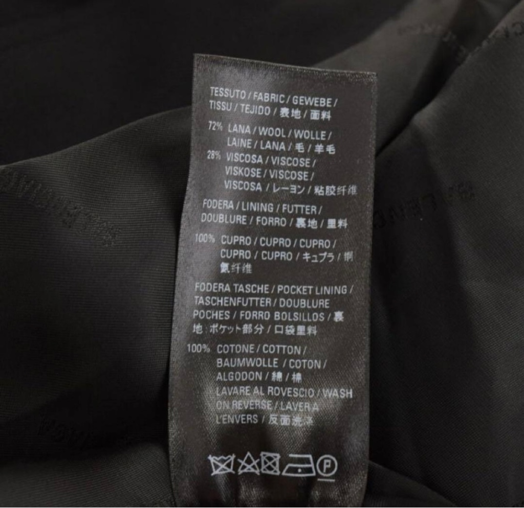 サイズ34 balenciaga テーラードシャツ tailored shirt - ARCHIVESTOCK