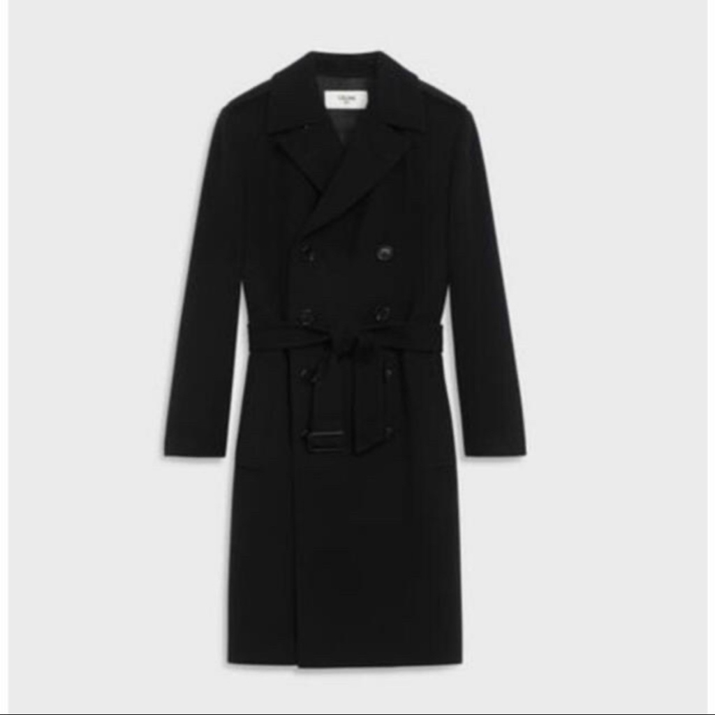 celine 20AW ウールダブルブレストコート - ARCHIVESTOCK