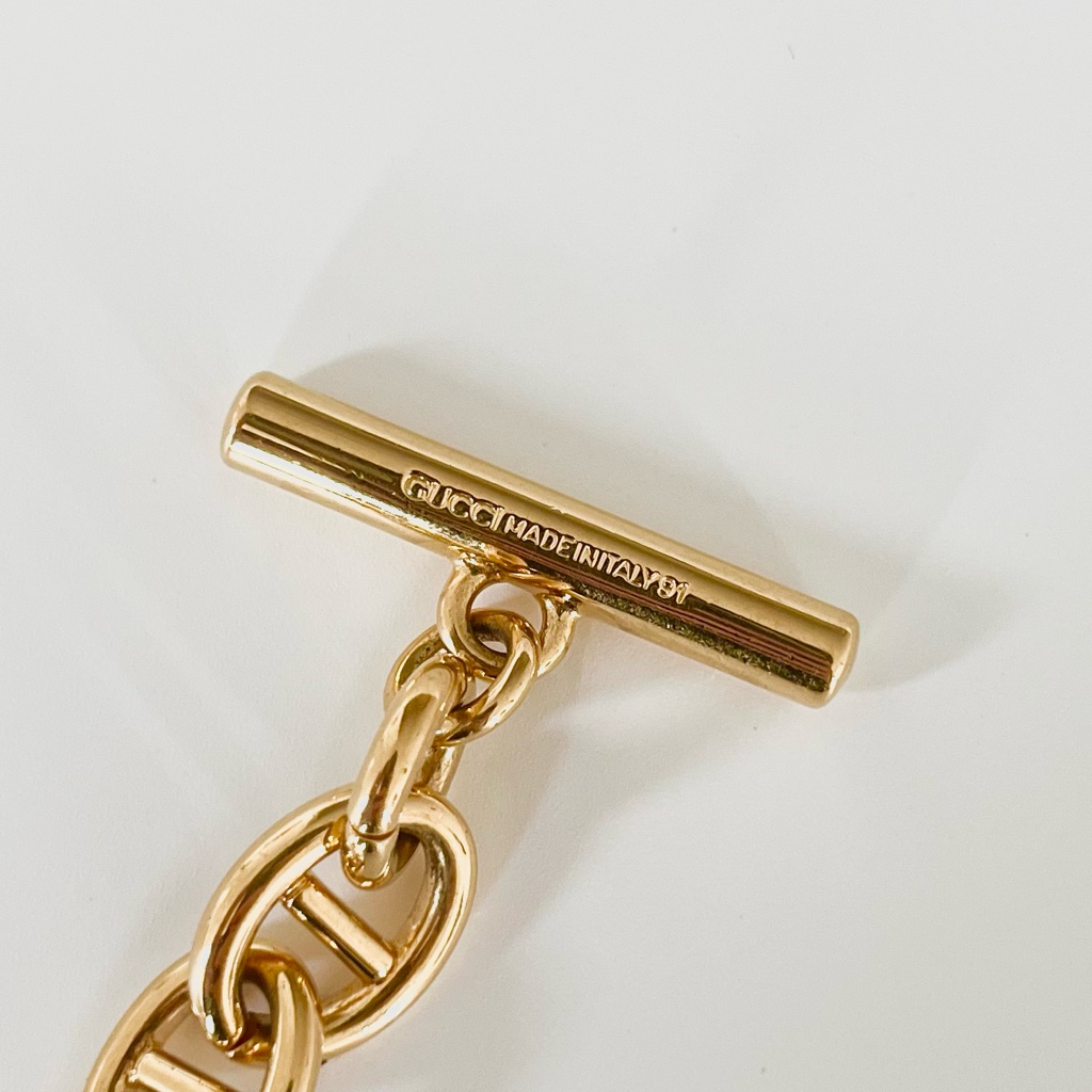 SOLD OUT】GUCCI by TOMFORD Anchor Chain bracelet 1991年製