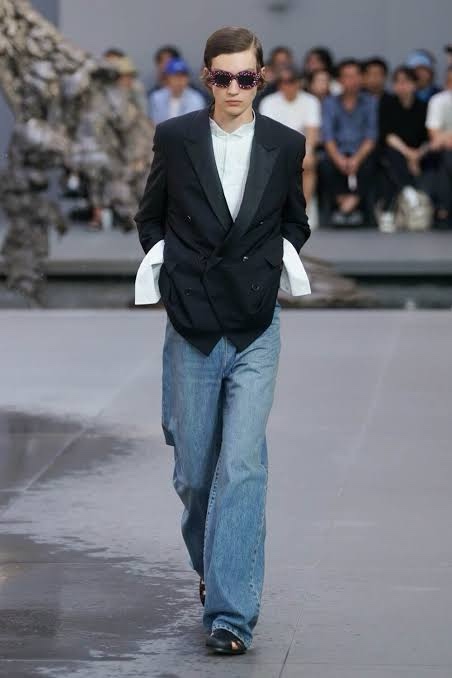 パーティを彩るご馳走や 24ss LOEWE double jacket breasted ジャケット・アウター