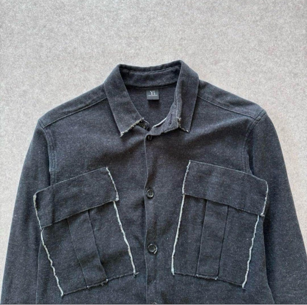 archive 「y's」 double pocket shirt jacket Archive Y'S Double Pocket Shirt Jacket | eBay