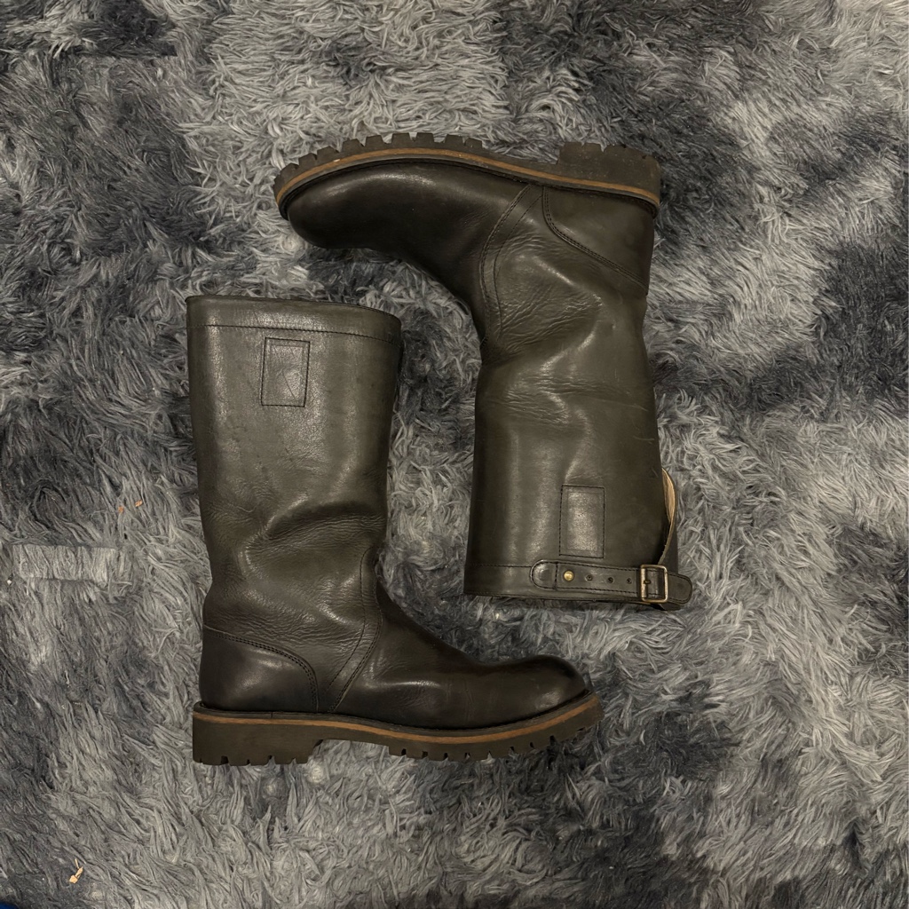 ANN DEMEULEMEESTER エンジニアブーツ 40 ANN DEMEULEMEESTER エンジニアブーツ 40