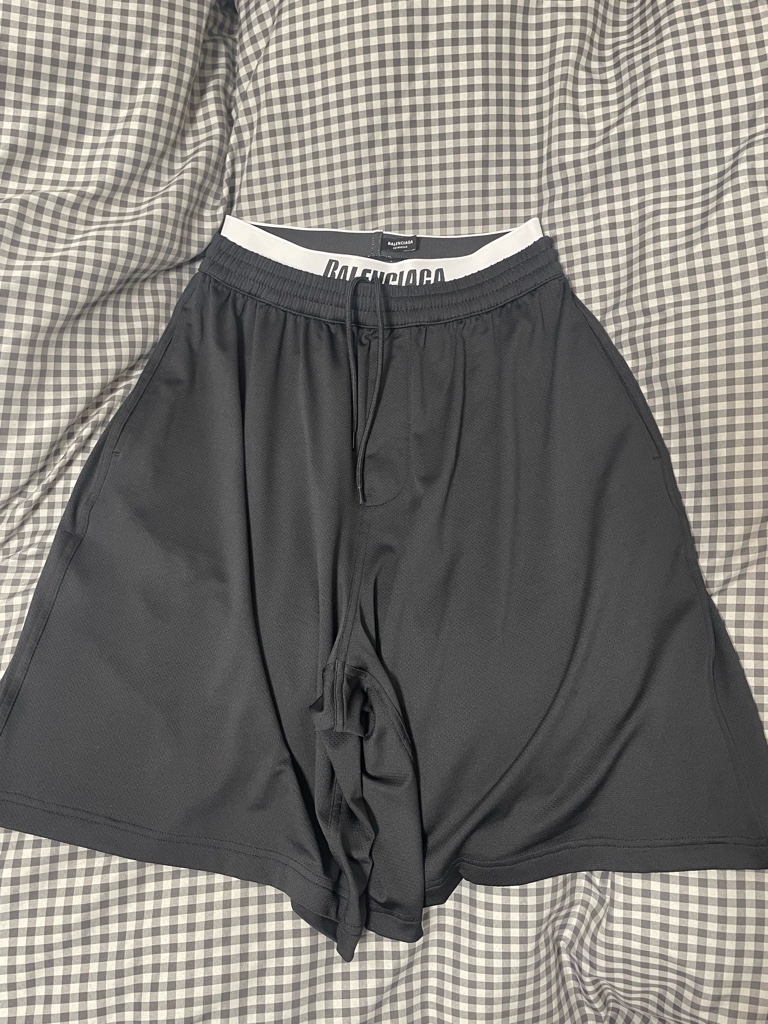 balenciaga レイヤードメッシュショートパンツ 22ss 44 - ARCHIVESTOCK