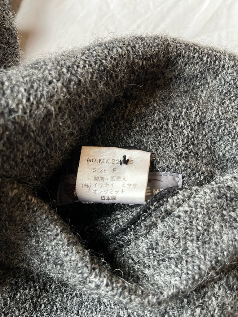 sold out】issey miyake men 1983AW 筆タグ ボンバージャケット