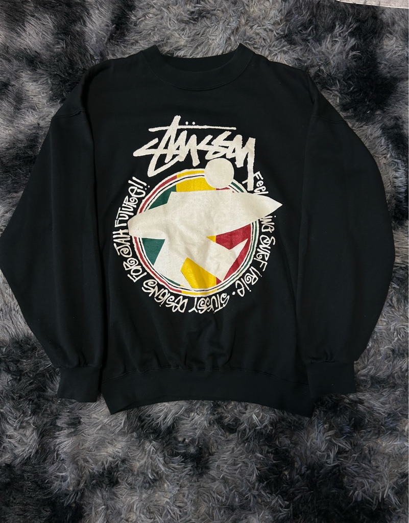 【超希少】80’s old stussy “SURF MAN” sweat 超希少】80's old stussy “SURF MAN” sweat - ARCHIVESTOCK
