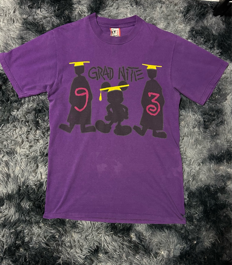 90s vintage disney grad nite Tシャツ stussy - ARCHIVESTOCK