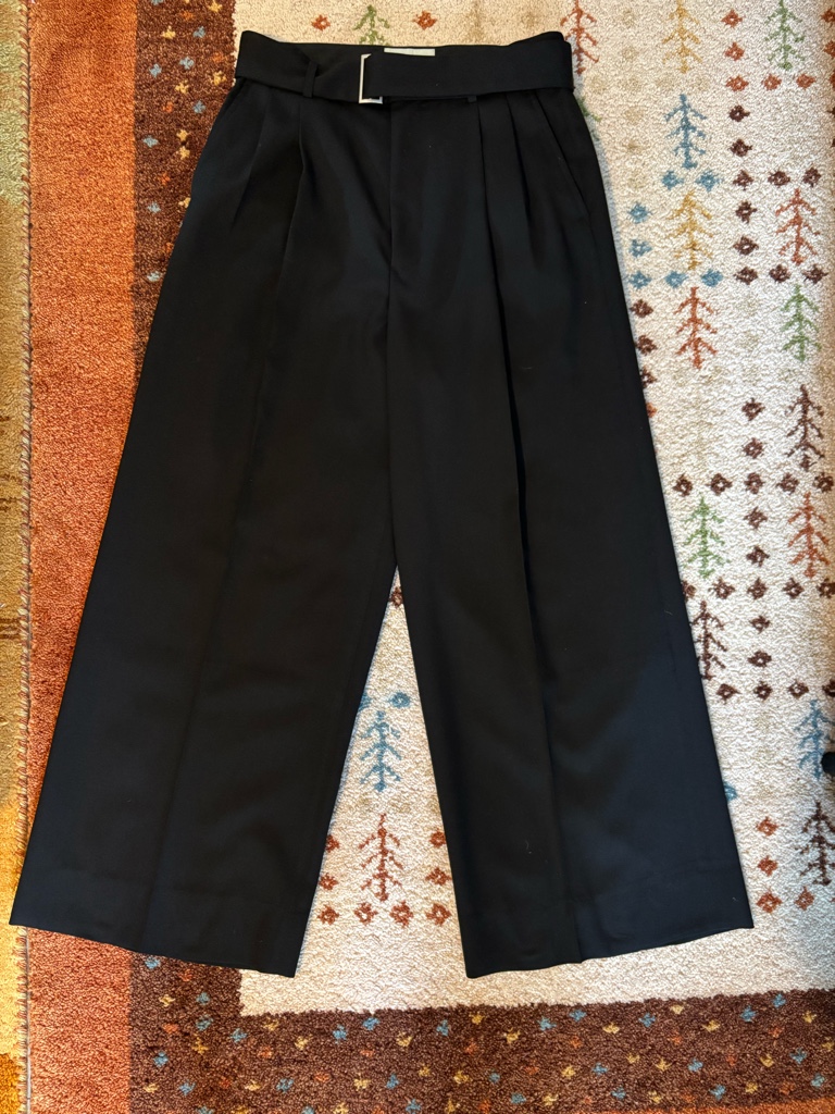 [美品]BLAYMORE'MATOI'2 Tuck Wide Slacks BLAYMORE'MATOI'2 Tuck Wide Slacks - ARCHIVESTOCK