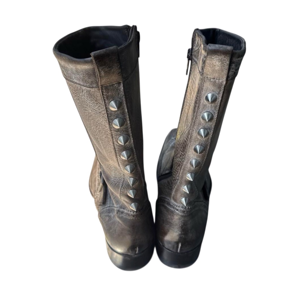 Archive Dsquared2 Studs Leather Boots 靴