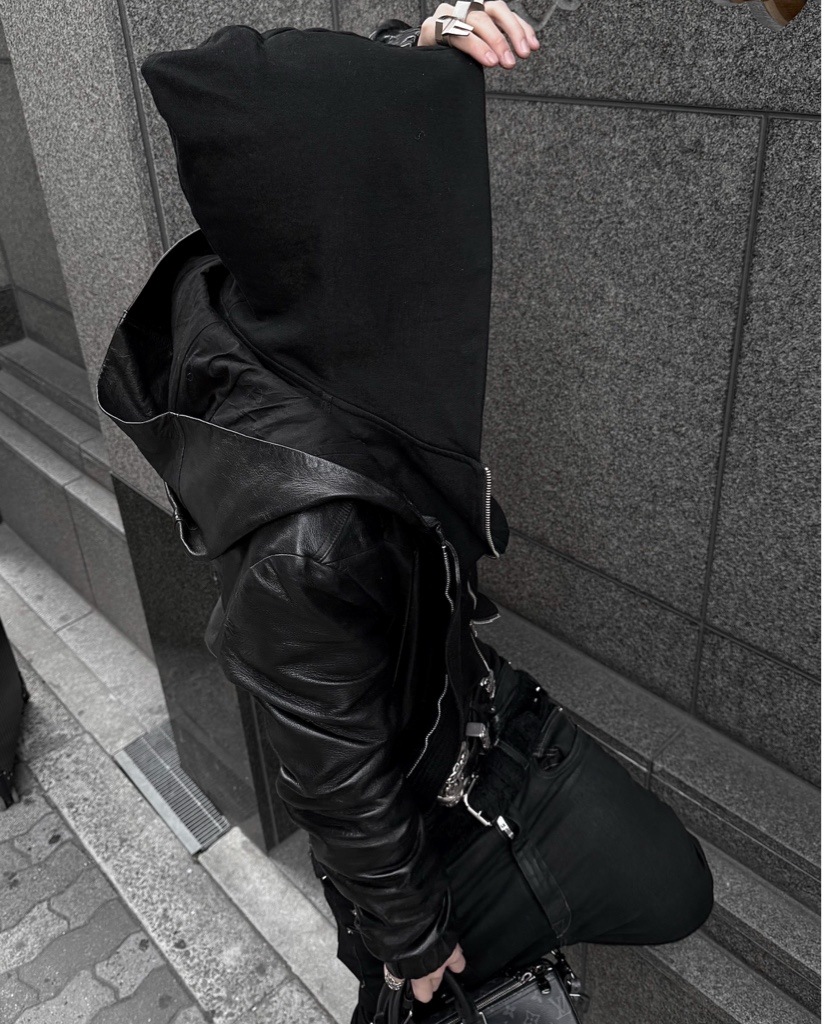 Rick Owens edfu leather jacket - ARCHIVESTOCK