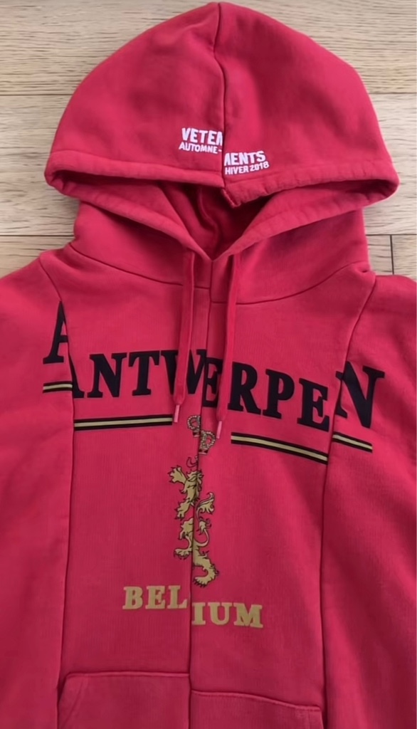 vetments 18aw Antwerpen split hoodie demmna デムナ - ARCHIVESTOCK