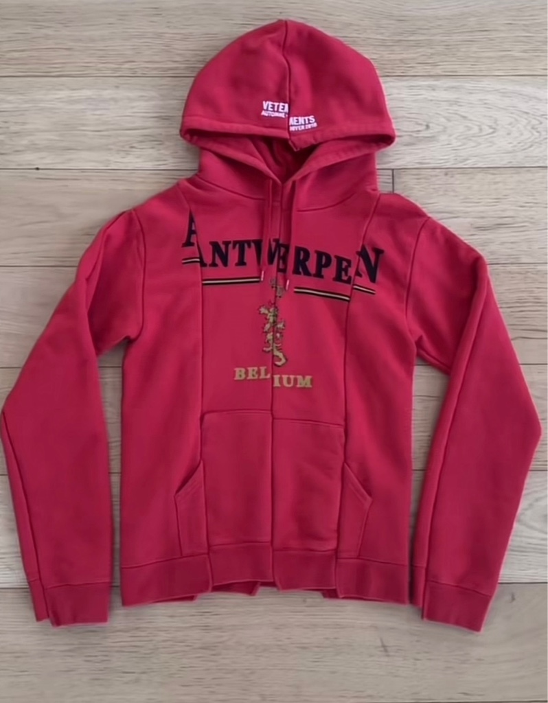 vetments 18aw Antwerpen split hoodie demmna デムナ - ARCHIVESTOCK