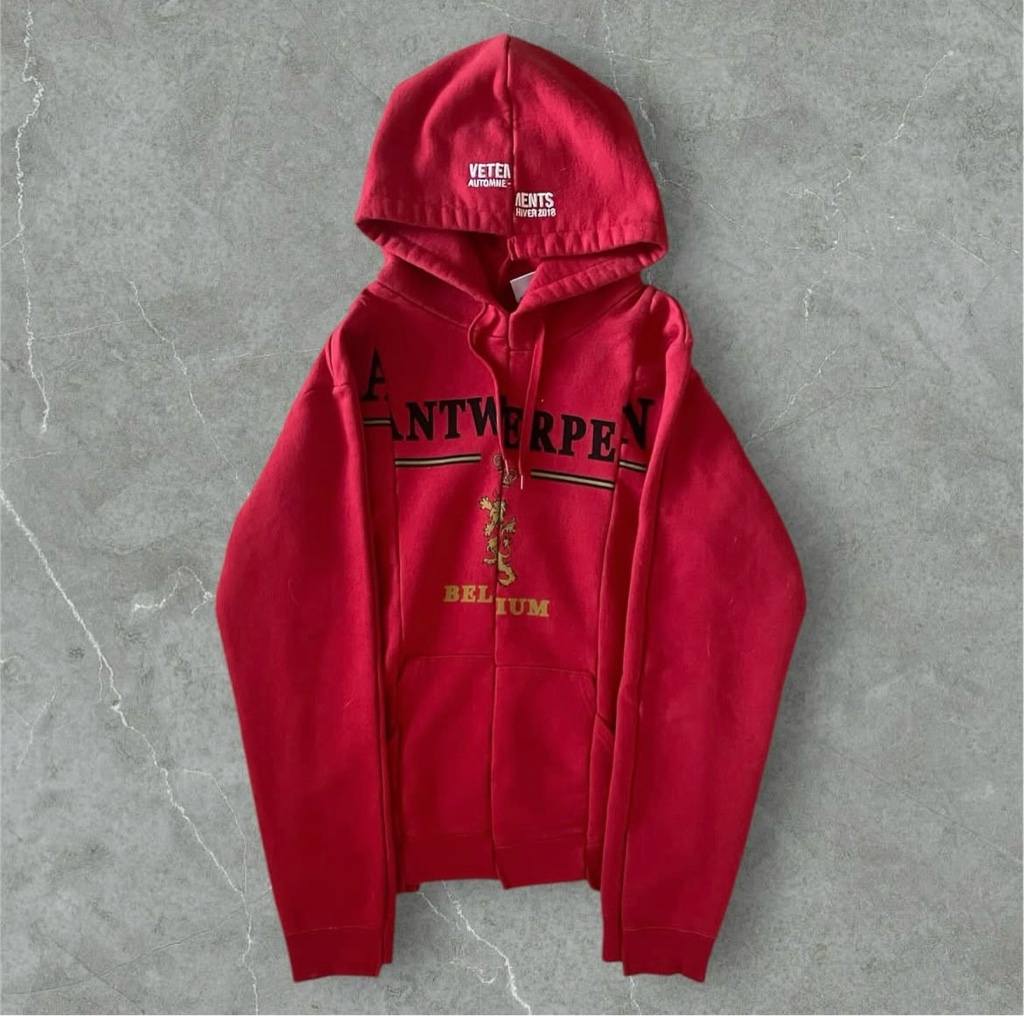 vetments 18aw Antwerpen split hoodie demmna デムナ - ARCHIVESTOCK