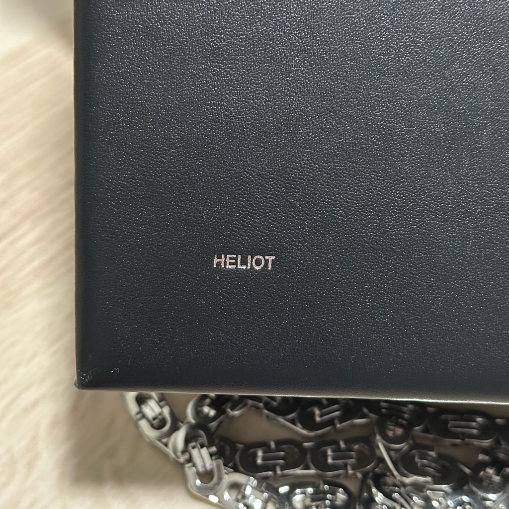HELIOT EMIL arenite leather bag - ARCHIVESTOCK