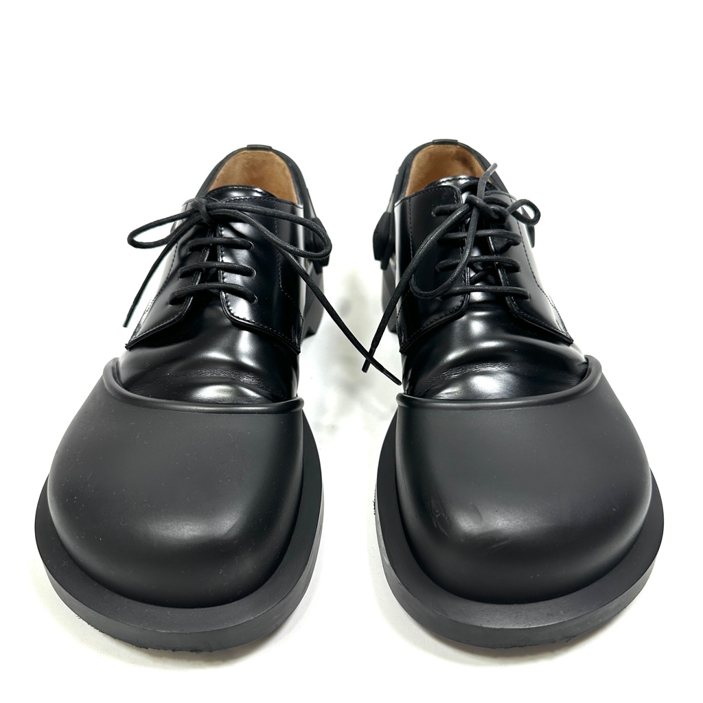 超希少◇LOEWE ロエベ レザーローファー ラバー切り替え チェルシー