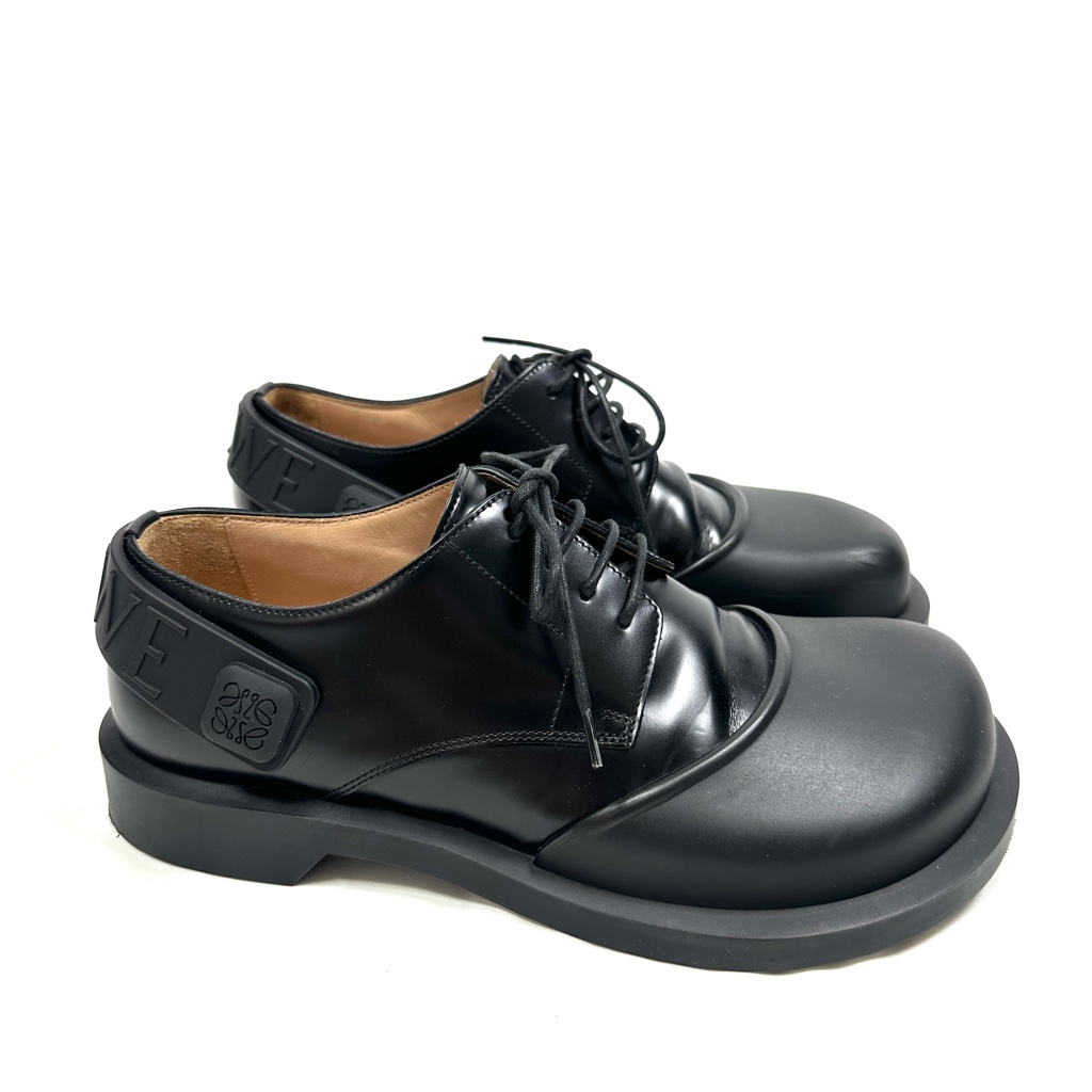 LOEWE レザー ラバー ローファー チェルシーブーツ 【公式通販】