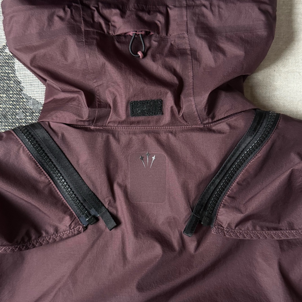 NOCTA NRG LR Track Jacket Burgundy S - ARCHIVESTOCK