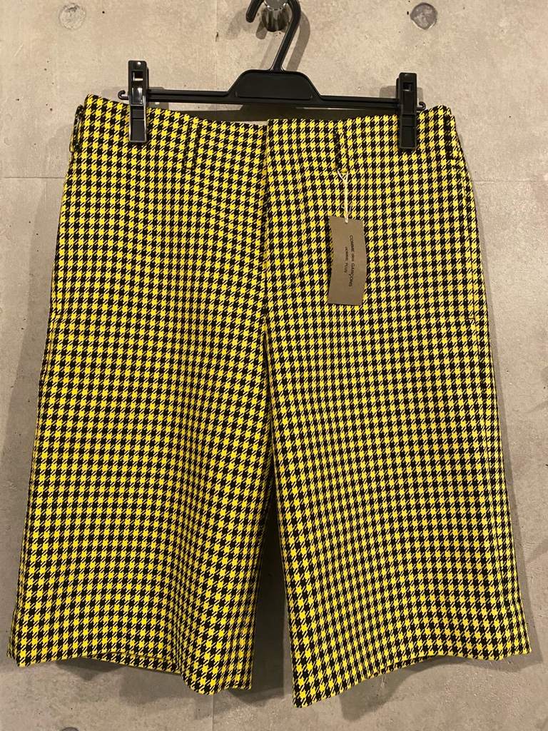 COMMEdesGARCONS HOMME PLUS 千鳥格子ショートパンツ COMME des GARCONS HOMME PLUS 千鳥格子ショートパンツ