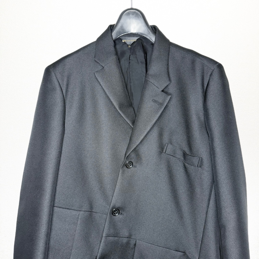 COMME des GARCONS - COMME des GARCONS 22SS 捻れ ドッキングジャケット COMME des GARCONS 22SS 捻れ ドッキングジャケット - ARCHIVESTOCK