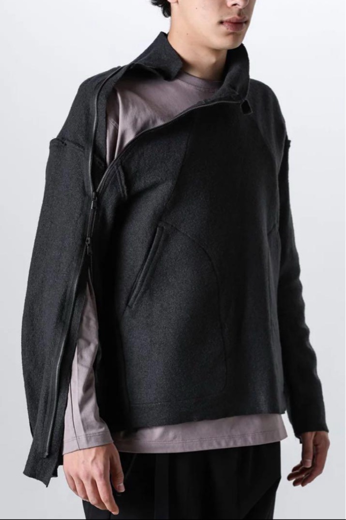 23AW the viridi-anne Fulling Pullover - ARCHIVESTOCK
