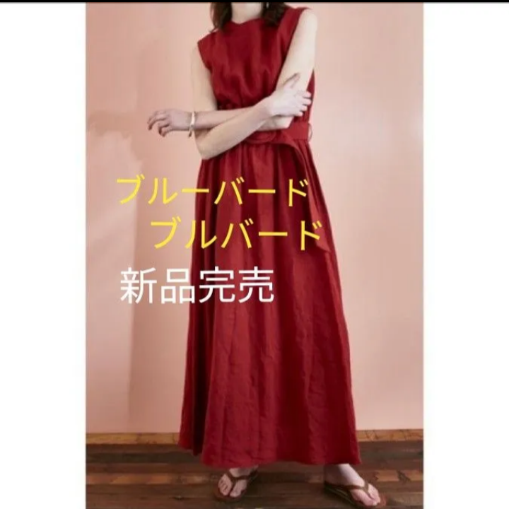 新品 タグ付き 完売 ブルーバードブルバード ワンピース BLUE BIRD