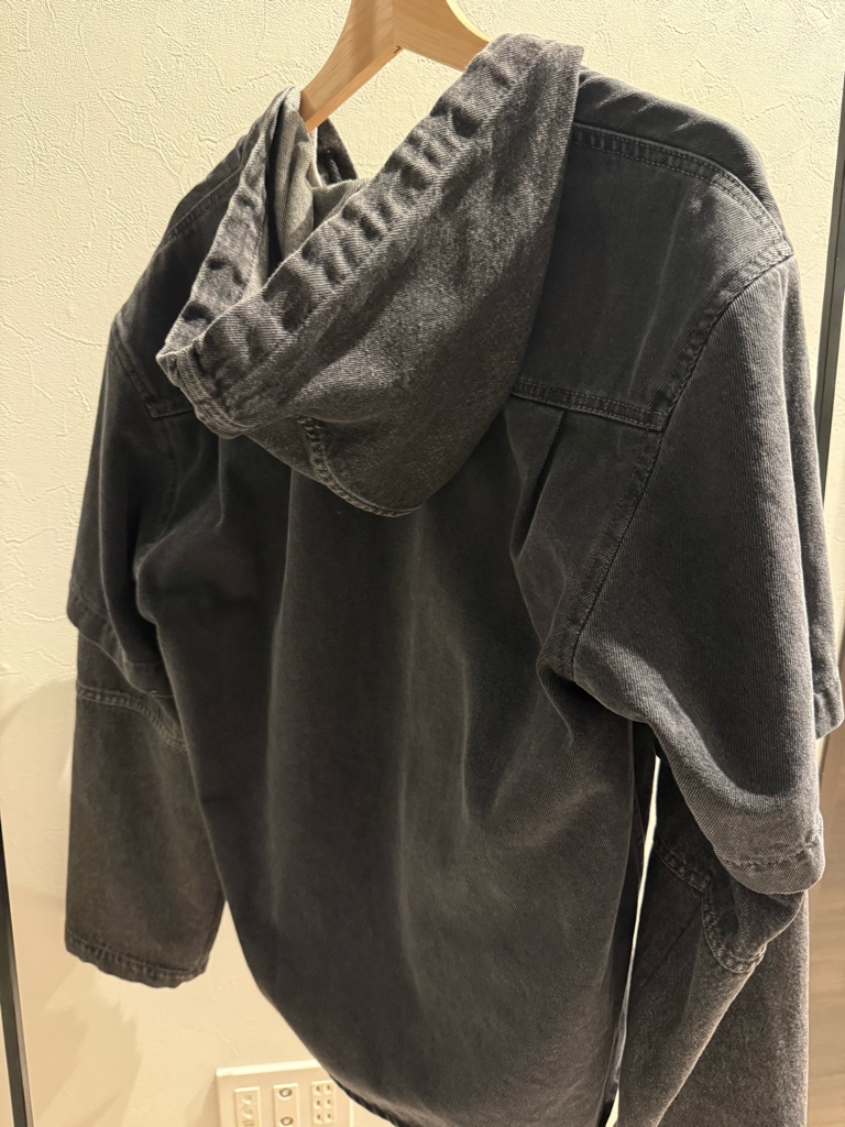 新品未使用　mm6 24ss フーデッドデニムジャケット 楽天市場】【中古】MM6 Maison Margiela24SS Hooded denim