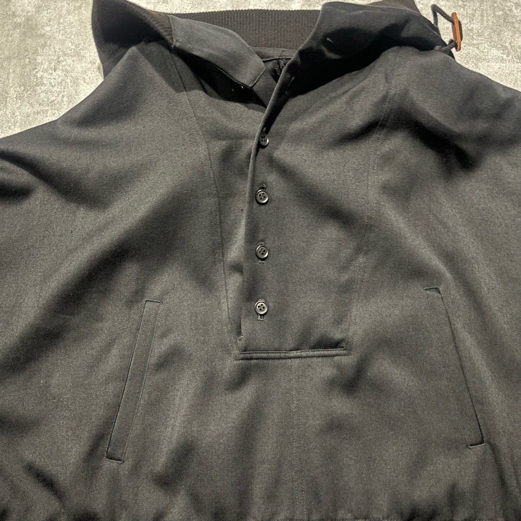 regulation ヨウジヤマモト 14aw ウールギャバ パーカー regulation ヨウジヤマモト 14aw ウールギャバ パーカー