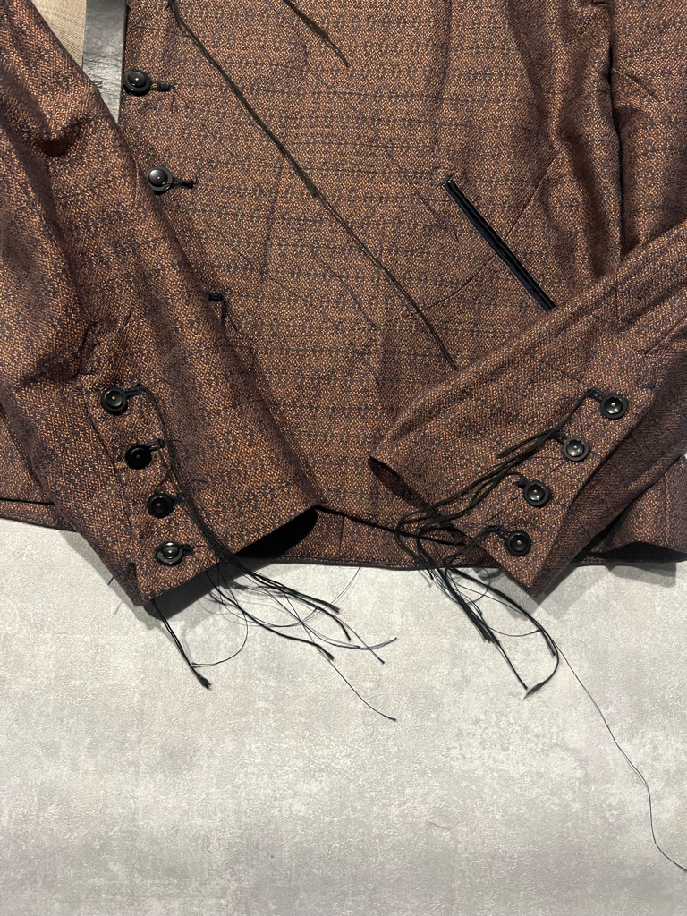 Nobuyuki Matsui 22AW No Collar Jacket - ARCHIVESTOCK