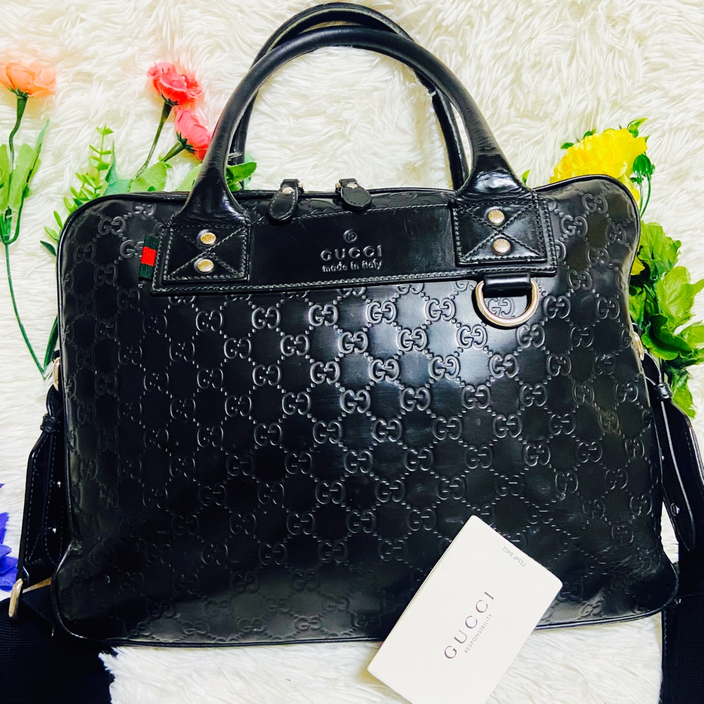 大人気新品 本革✨GUCCI✨グッチ✨ショルダーバッグ✨シマレザー✨322079 バッグ