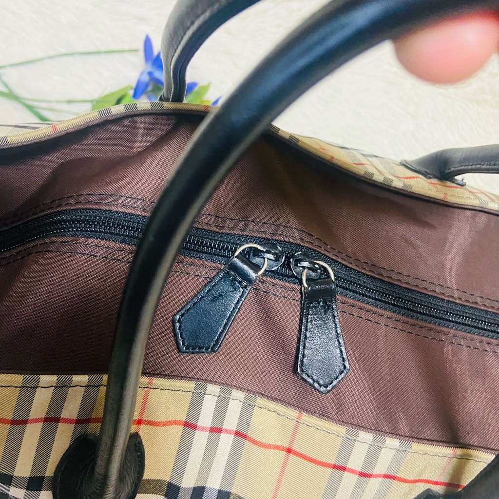 【ファッション通販】 大容量✨BURBERRY✨バーバリー✨ハンドバッグ✨手提げ✨ノバ バッグ