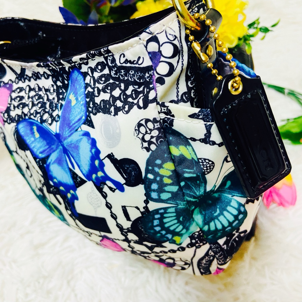 COACH✨コーチ✨ハンドバッグ✨手提げ✨バタフライ✨蝶々