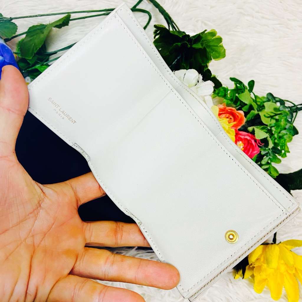 本革✨SAINT LAURENT PARIS✨サンローラン✨チェリー✨財布