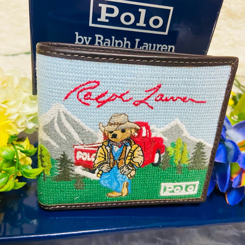 新品箱付き✨POLO RALPH LAUREN✨ポロベア✨ニードルポイント