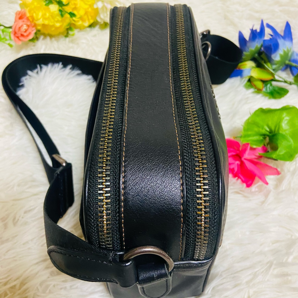 本革✨COACH✨コーチ✨ショルダーバッグ✨カーフレザー