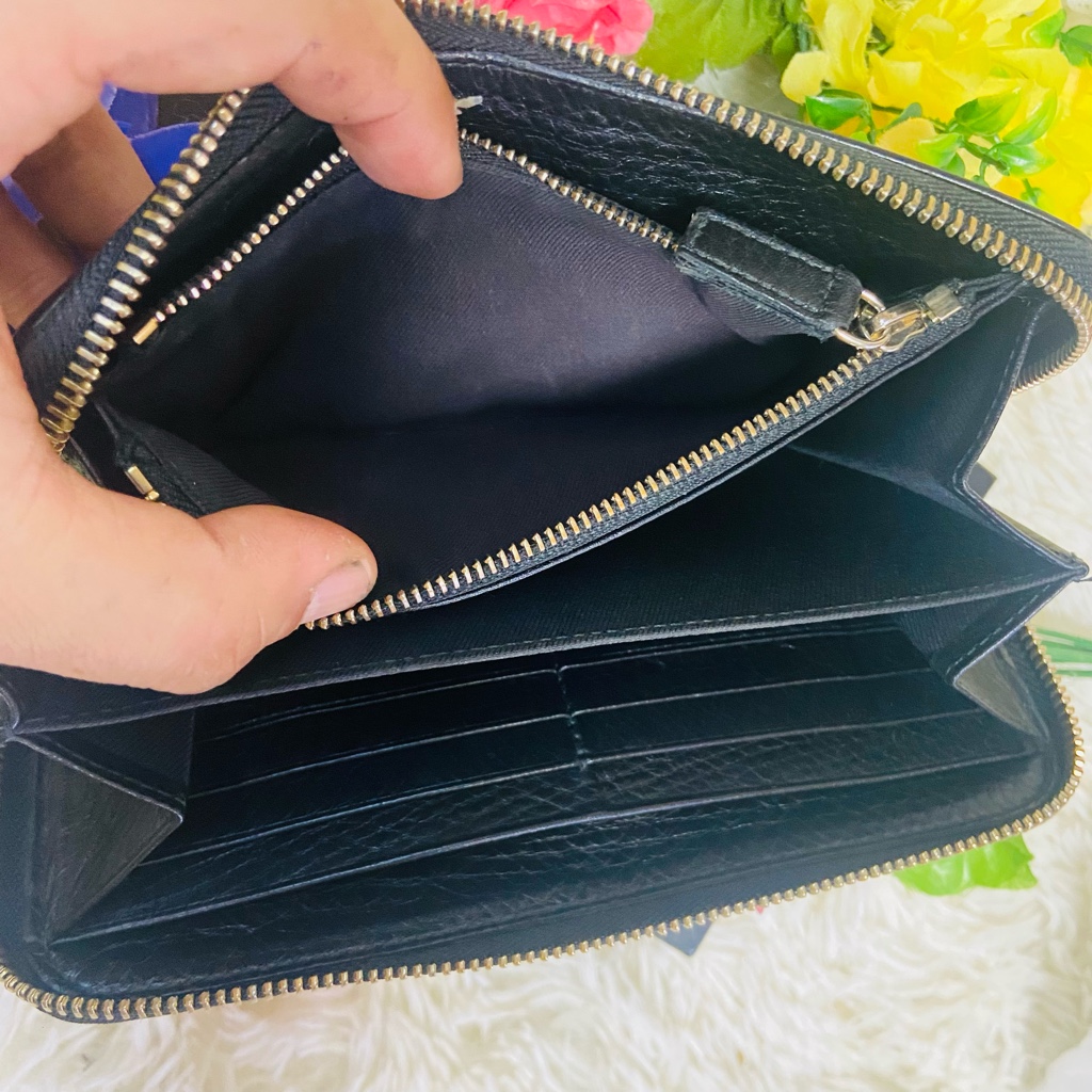 ライオン✨BVLGARI✨ブルガリ✨財布✨ラウンドファスナー✨本革