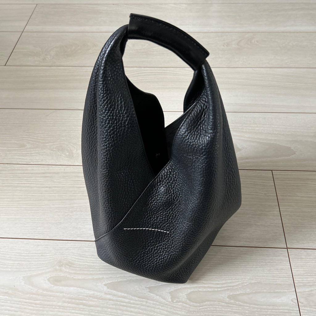 【美品】MM6ジャパニーズバッグ（シボ革） MM6 Maison Margiela」の「ジャパニーズ」バッグ2型のZOZOVILLA
